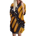 thumbnail image 1 of Robe Mandala Monarch pour Femmes Automne Hiver Manches Longues Mode avec Poches Robes à Capuche Monarch, 1 of 5