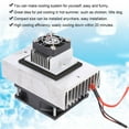 thumbnail image 1 of Cooling Semiconductor 12x10x8 1Pcs DC12V Semiconductor Fridge Refrigeration Cooling System DIY Kit Mini Air Conditioner, 1 of 8