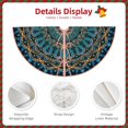 thumbnail image 5 of Kll Mandala Christmas Tree Skirt 36",Party Decorations Farmhouse For Christmas Decorations Holiday Party, 5 of 8
