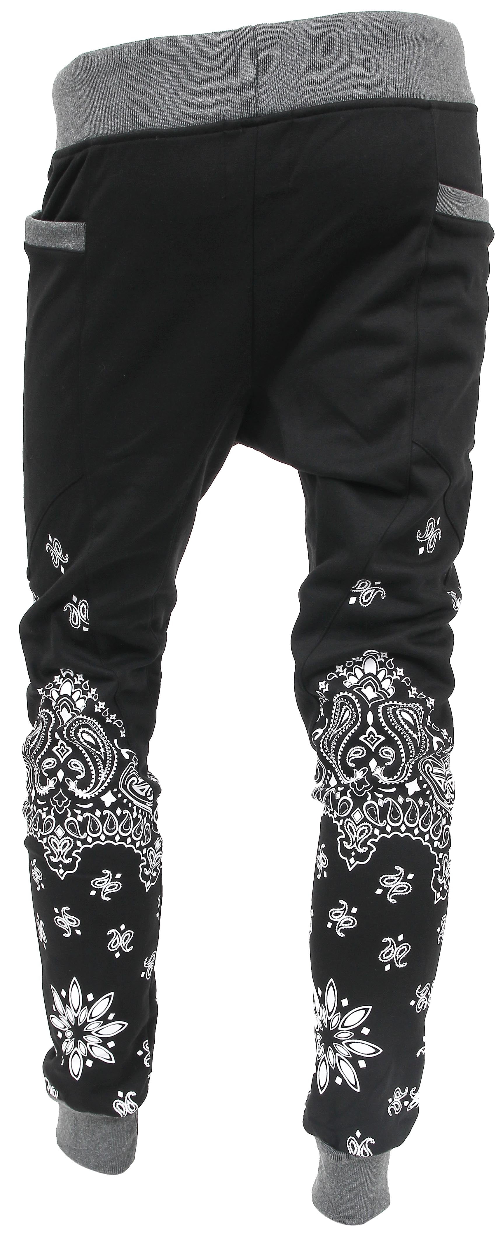★MUCENT★ STITCH JOGGER PANTS BlackWhite Melange P0000HL MUCENT TWO WAY STITCH JOGGER PANTS (White melange, Black) 무