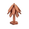 thumbnail image 1 of Posavasos aislante para bebidas, tapete de madera antideslizante con diseño de , posavasos para platos, utensilios, ollas y cocina 3 piezas, 1 of 9