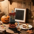 thumbnail image 4 of Halloween LED Pumpkin Candle Light Flameless Energy Saving Plastic Desktop Ornament for Home Party Centerpiece, 4 of 4