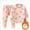 A65-Light Pink, variant on Girls Long Sleeve Pajama Set with Cartoon Print,Soft Cotton Sleepwear