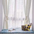 thumbnail image 5 of BR Alzapaños para Cortinas con Hojas Bohemias, Juego de 2, Beige, para Sala de Estar, Dormitorio, baño, decoración Interior y Exterior, 5 of 5