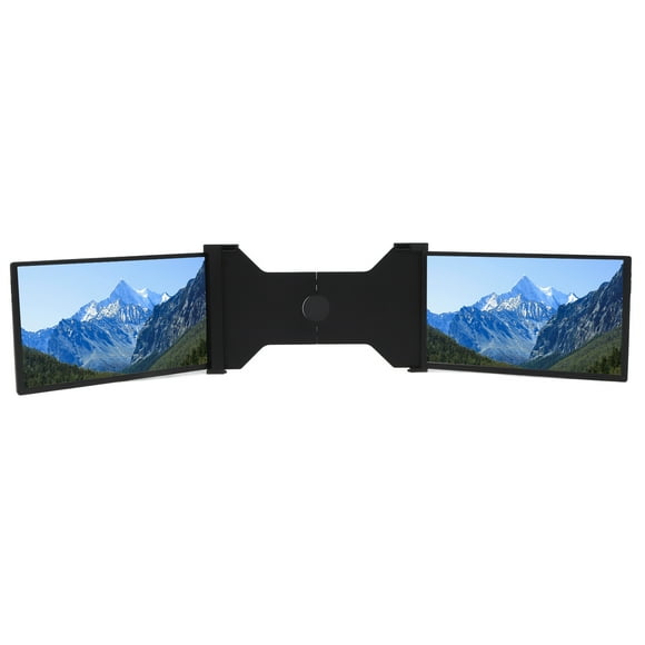 Laptop Screen Extender Monitor Portable, 15.6 ' Portable Triple Monitor for Laptop with Full HD IPS Display, Built in Stand / Speaker, Extended Monitor Compatible with Mac,