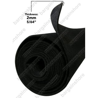 Xilanhhaa 12 Pack Black Craft Adhesive Back Felt Fabric Sheets,8.3x11.8 inch,Muti-Purpose