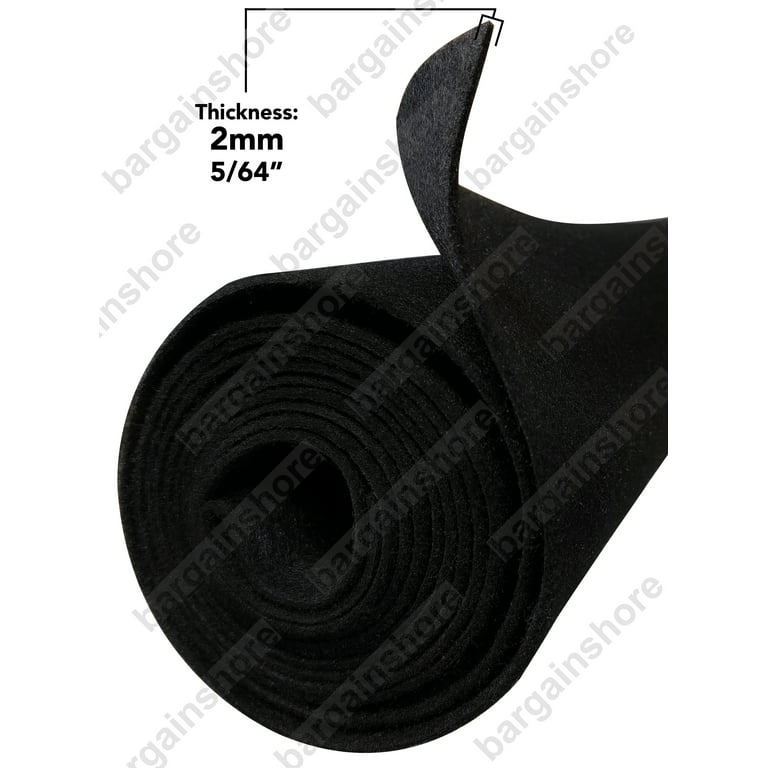 16FT X 3.75FT Black Speaker Box Carpet +1 777 CAN Spray Glue Adhesive
