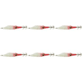 thumbnail image 1 of Flocado flotante Sutte doble gancho accesorios de pesca realistas () rojo blanco, 1 of 5