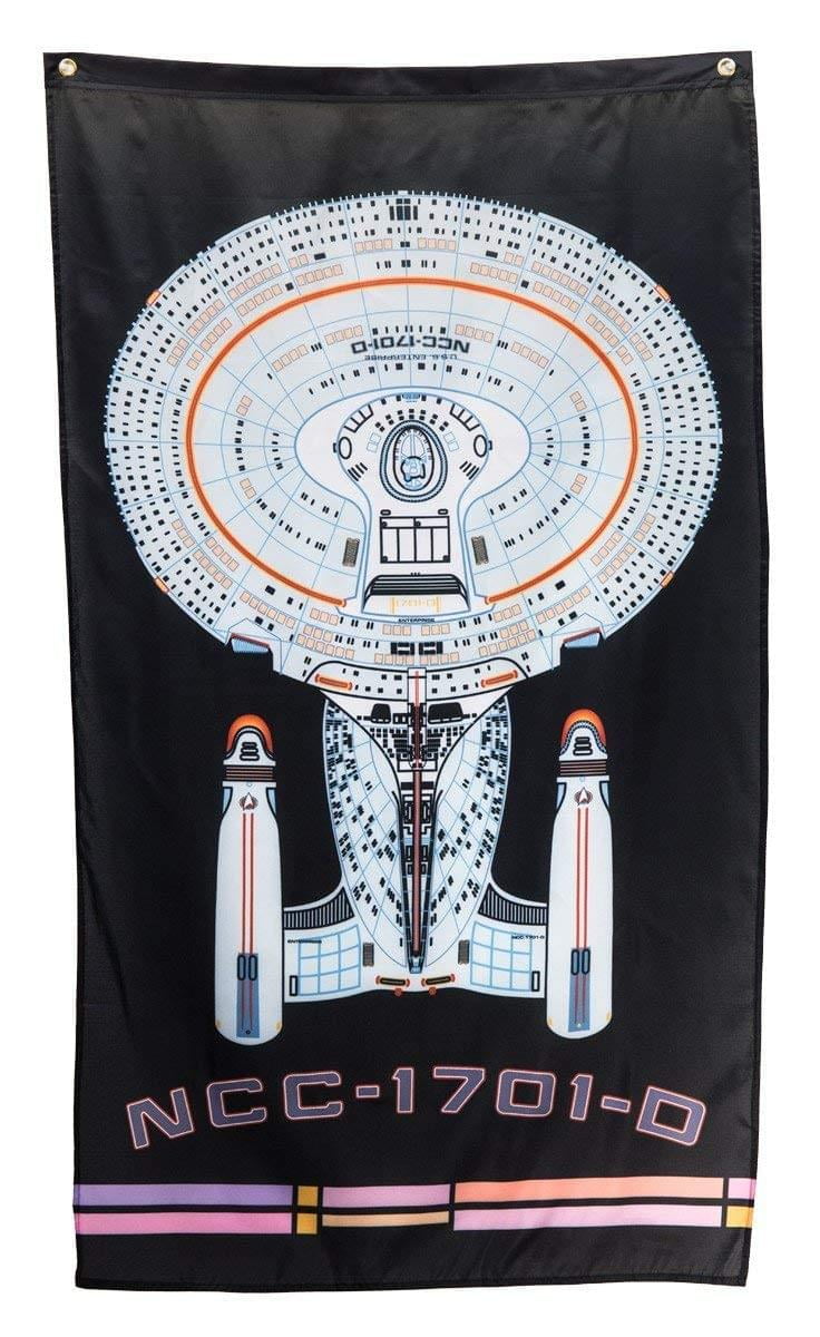 Star Trek Uss Enterprise 30 X 50 Wall Banner Walmart Com