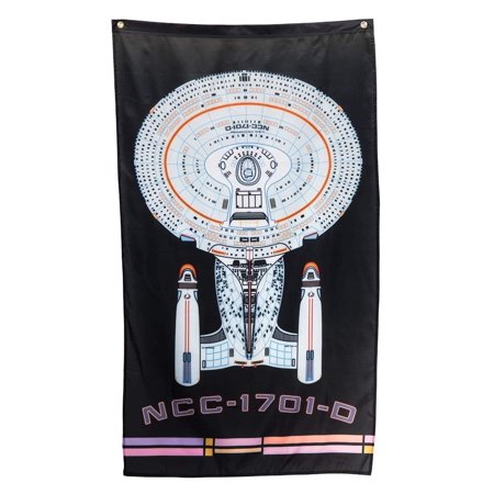 Star Trek Uss Enterprise 30 X 50 Wall Banner Walmart Com