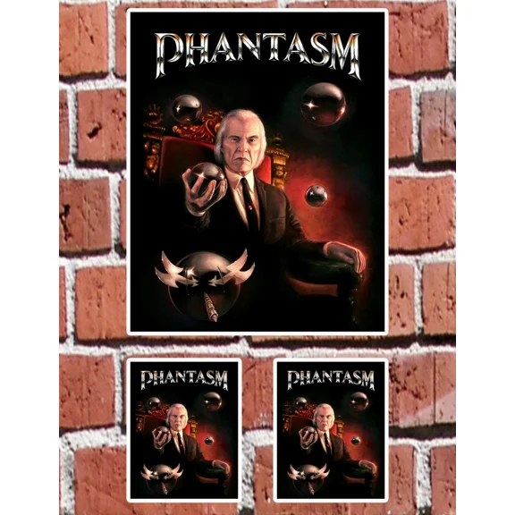 Phantasm Poster 7" And 3" Decal Stickers For Home, School, Auto, Skate, Laptop