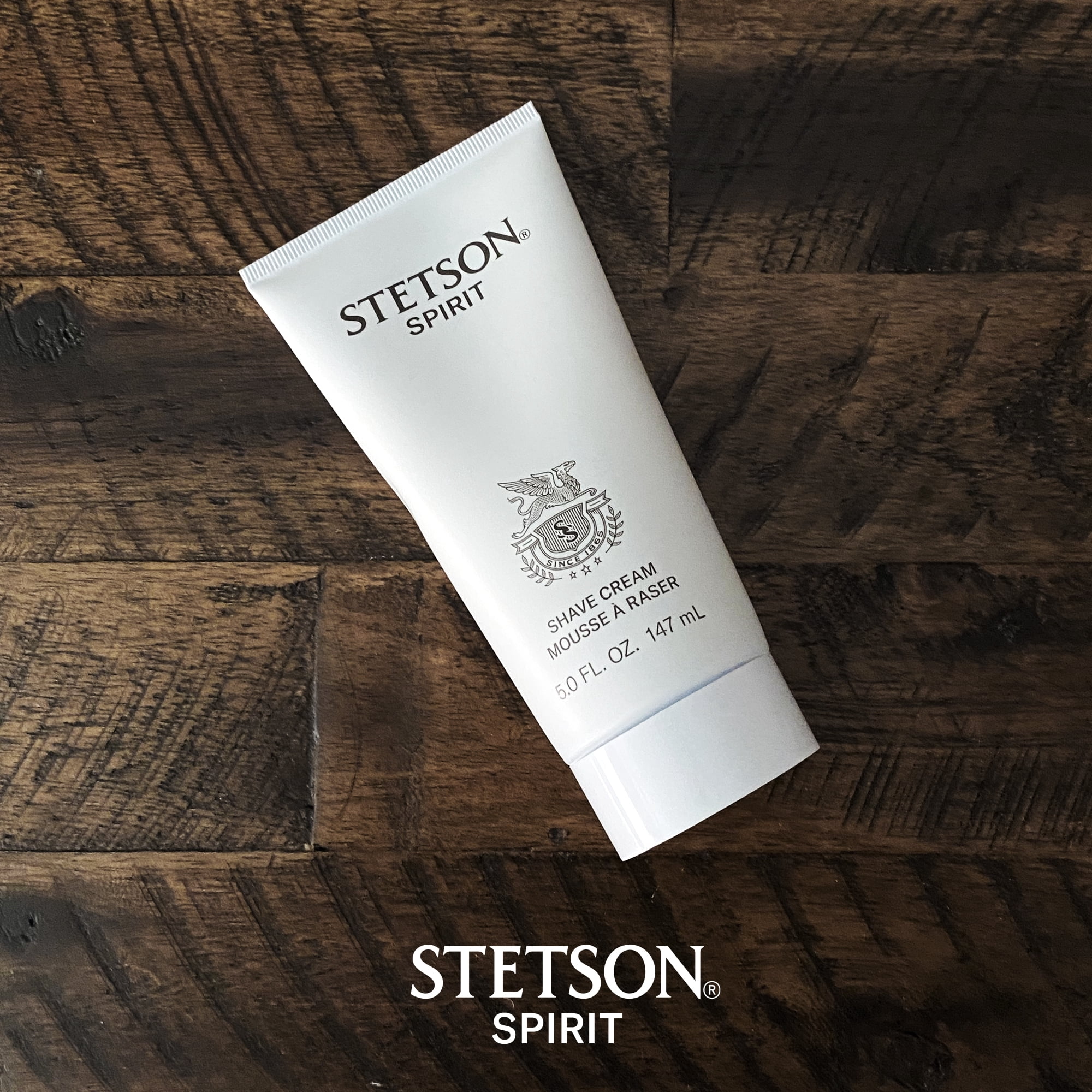 Stetson Spirit Shaving Cream For Men, 5 oz