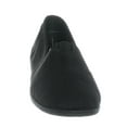 thumbnail image 6 of Soda Flat Women Shoes Linen Canvas Slip On Loafers Memory Foam Gel Insoles OBJI-S All Black 11, 6 of 7