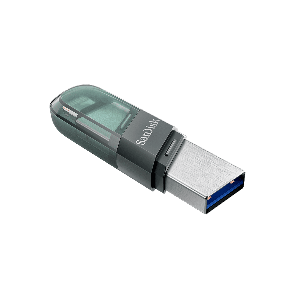 SanDisk® Phone Drive Flip 256GB USB Flash Drive for iPhone**, Lightning and USB 3.1, gen 1