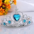 thumbnail image 4 of Corona de princesa de 4 piezas, corona de princesa, accesorios de vestir de princesa, corona para niñas, para decoraciones navideñas, juegos de rol, fiestas temáticas, 4 of 5