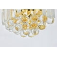 thumbnail image 5 of Corona 2 light Gold Wall Sconce Clear Royal Cut Crystal, 5 of 7