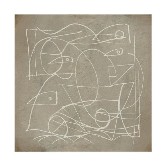 Trademark Fine Art Dan Hobday Faces Canvas Wall Art