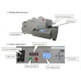 thumbnail image 5 of LED SMT Reflow Oven Infrared Hot Air Heating Soldering Machine with 4 Rolls Heat Tape 220V T-960e for LED SMT BGA Soldering, 5 of 5