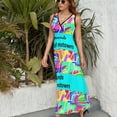 thumbnail image 3 of sounds of motown Sleeveless Dress Long dress woman Woman dresses, 3 of 6
