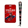 thumbnail image 5 of 1pc Cartoon-Themed ID Badge Holder with Keychain - Durable Plastic, Perfect for Everyday Office Use, 5 of 5