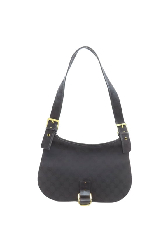 Pre-Owned Gucci 90665 GG Pattern Shoulder Bag Canvas Women's GUCCI