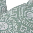 thumbnail image 2 of Blazing Needles 9910-S1-ID-144 17 in. Jacquard Throw Pillows with Inserts, Aquafrt Garden, 2 of 3