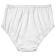 thumbnail image 4 of Valair Women's Full Cut Soft Cotton Brief Panty - Pack of 3 - Various Colors, 4 of 4