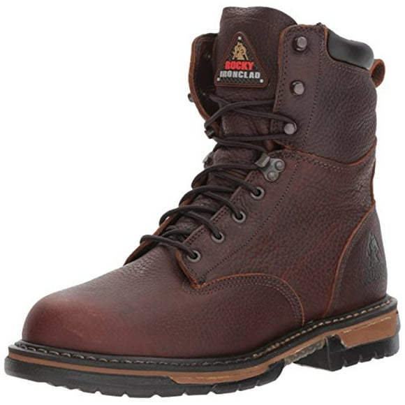 Rocky FQ0005693 8" IronClad Bridle MEDIUM 8 Work Boots