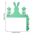 thumbnail image 3 of Easter Wooden Door Topper Cute Easter Rabbit Door Corner Decorations for Farmhouse Living Room Corner Indoor Outdoor Table Props Wall Window Decoration, 3 of 9