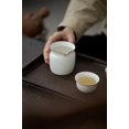 thumbnail image 6 of Kung Fu Tea Set Accessories Simple And Elegant Tea Cup Matte Finish Fat White Ceramic Fair Cup Cha Hai Tea Dispenser, 6 of 9