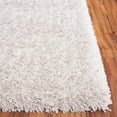 thumbnail image 4 of SAFAVIEH Hudson Jacques Solid Shag Area Rug, Ivory, 4' x 6', 4 of 11