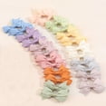 thumbnail image 1 of 24pcs Colorful Ribbon Hair Bows For Dogs And Cats Solid Color Bow Hair Clips Puppy Dog Bows Yorkie Dog Hair Ribbons Pet Hair Grooming Pet Hair Accessories.,Multicolor, 1 of 6