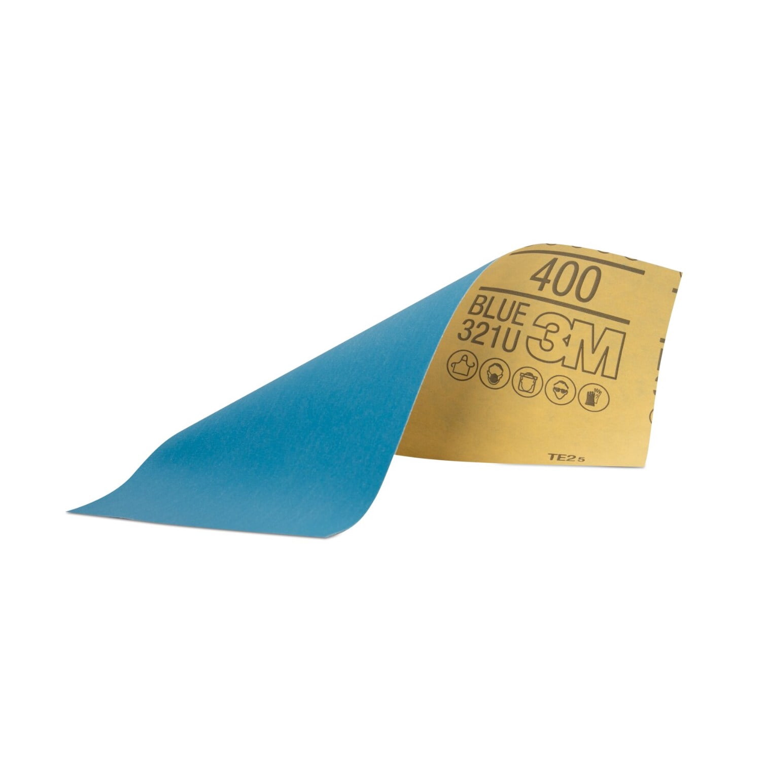 (2 pack) 3M Blue Technology Sandpaper , 3 2/3 in x 9 in, 400 Grit, 8-Pack