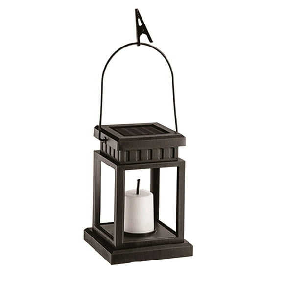TopLLC Solar Lights Outdoor Hanging Candle Lantern Outdoor Candle Effect Light For Garden Patio Solar Powered Waterproof Garden Lights for Yard Patio Lawn