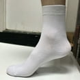 thumbnail image 5 of Lot 1-12 Mens Teens Casual Cotton Ankle Quarter Mid Crew Thin Socks Size 4-8.5, 5 of 6