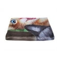 thumbnail image 5 of Estera suave y cálida para perros y mascotas, manta de aire acondicionado con patrón de gato encantador, almohadilla para animales para cachorros (150*80cm), 5 of 5