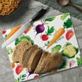 thumbnail image 3 of CounterArt "Delicious Veggies" 3mm Glass Cutting Board 10" by 8", 3 of 7
