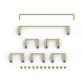 thumbnail image 1 of Glorious Keyboard Stabilizer GSV2 Kit for Mechanical Keyboards, Gold Wire and Premium Polymer, MX Compatible, Easy Screw-in, PCB Mount, Enhanced Sound on GMMK 2, PRO & Numpad (2u, 6.25u, and 7u), 1 of 4