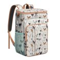 thumbnail image 1 of Retro Chicken and Hen Cartoon Backpack Cooler, Rustic Farm Design Insulated Cooler Bag, Leakproof Waterproof Lunch Backpack for Outdoor Lovers and Trips, 1 of 6