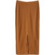 thumbnail image 2 of Falda Mediana con Botones en A y Lunares para Mujer, Marino, M Camel XL Camel XL Xishao ropa, 2 of 2