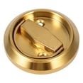 thumbnail image 1 of OULII 1 Set Recessed Door Handles with Golden Stainless Steel for Commercial Use Ideal for Property Owners, 1 of 6