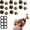 8 Sets, variant on Garden Hose Quick Connector, 3/4 Inch Hose Connector Adapter Kit, Male and Female Fittings with No-Leak Design, Widely Fit for Water Hose Instant Connection (4 Sets)