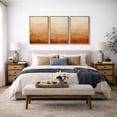 thumbnail image 5 of Framed Canvas Print Earth Tone Abstract Wall Art Set of 3 Modern Neutral Decorative for Living Room Bedroom - 16"x24"x3 NATURAL, 5 of 8