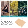 thumbnail image 3 of CHICHUMID Beach Outdoor Picnic Mat Yellow Rectangular Elegant Design for Families 1Set, 3 of 6