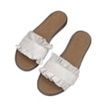 thumbnail image 2 of Sandalias de mujer, zapatillas de verano de playa planas para mujer, sandalias planas, diseño a prueba de futuro, 2 of 8
