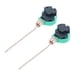 thumbnail image 2 of EeaseMX 2 interruptores de cadena para ventilador de techo, 3 velocidades, ajustables, 220 V, reemplazo de lámpara de ventilador de techo (dorado), 2 of 7