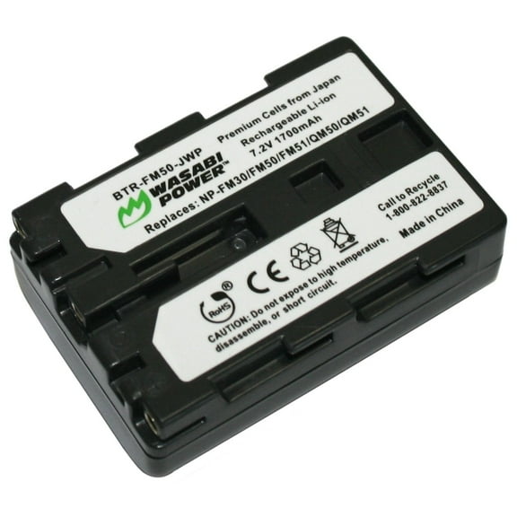 Wasabi Power Battery for Sony NP-FM50