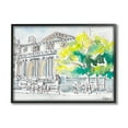 thumbnail image 2 of Stupell Industries Classic City Architecture Urban Watercolor Landscape Gray Framed by Mark Higden, 2 of 5