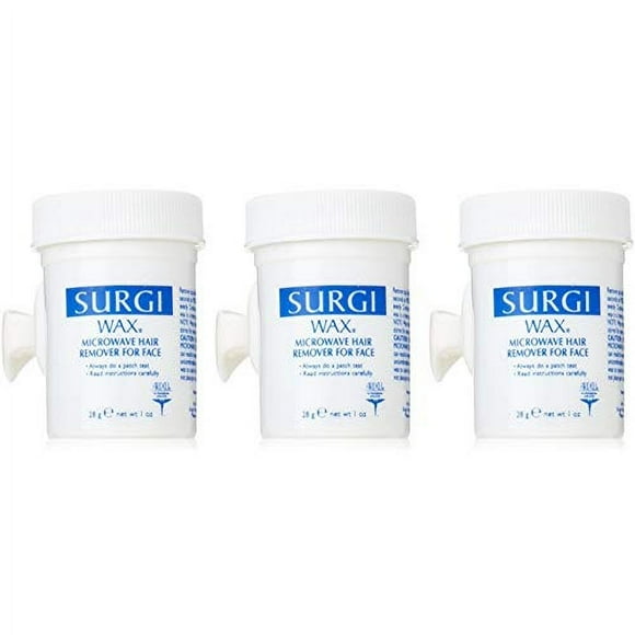 Surgi-wax Épilateur pour Visage 1 Once (Lot de 3)