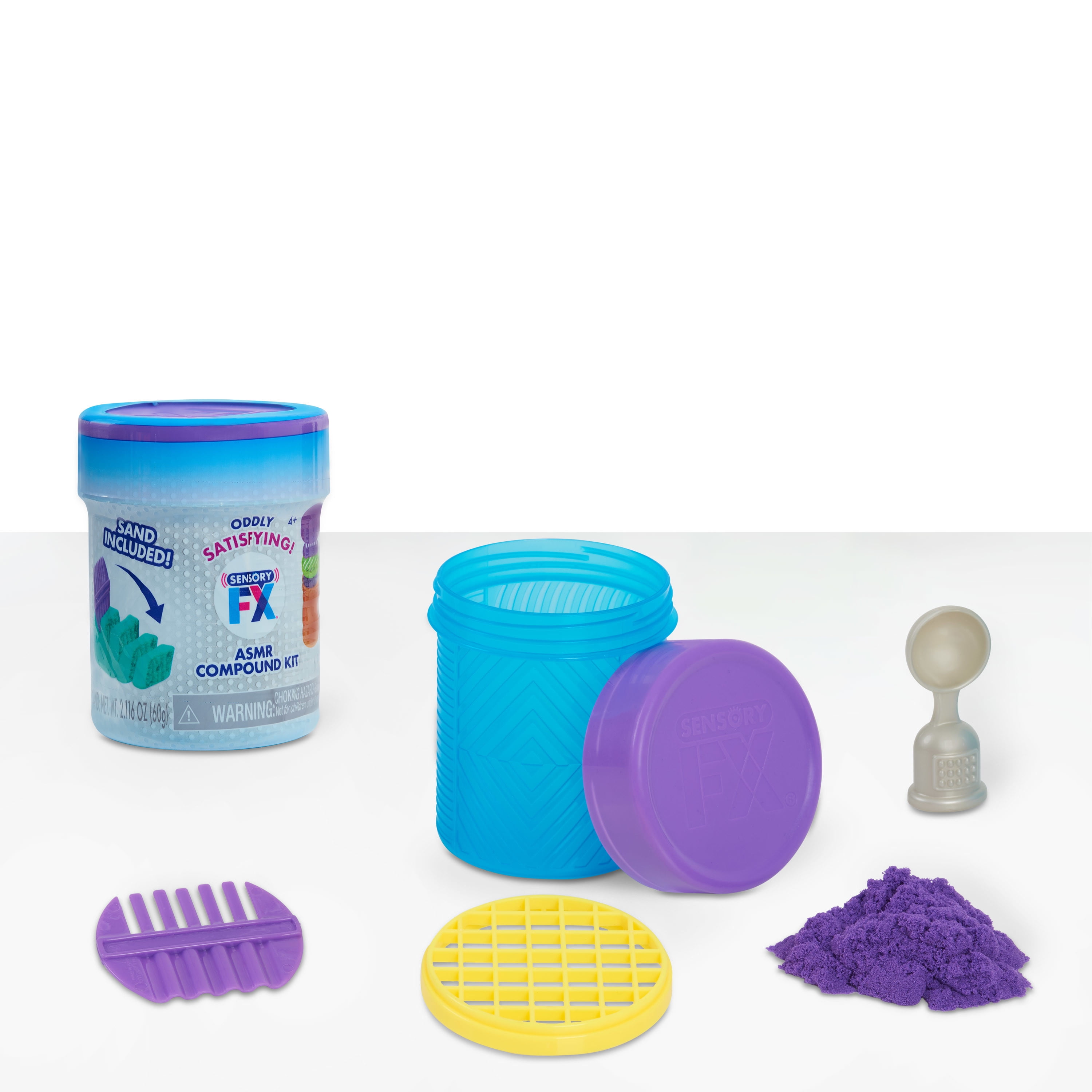 Sensory FX ASMR Compound Kit Assortment, Sold Separately and Styles Will Vary, Fidget and Stress Toys for Kids and Adults, Create Unique and Sound Effects - Walmart.com